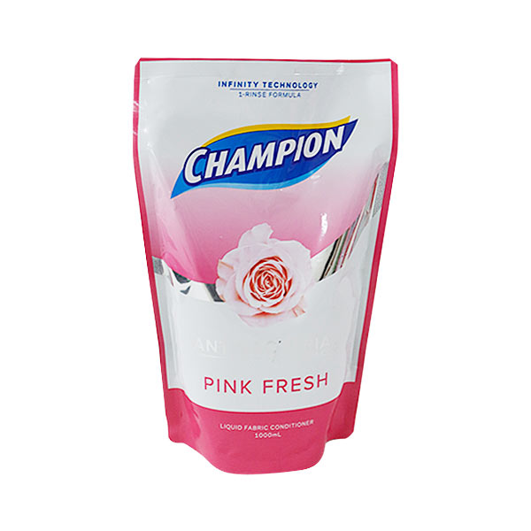 Champion Liquid Fabcon Pink Fresh Sup 1Lx12