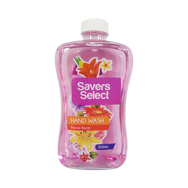 Savers Select Floral Burst Refill Hand Wash 500ml