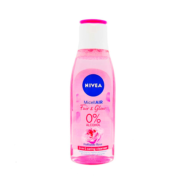 Nivea Face Fair & Glow Hokkaido Rose Micellar 200ml