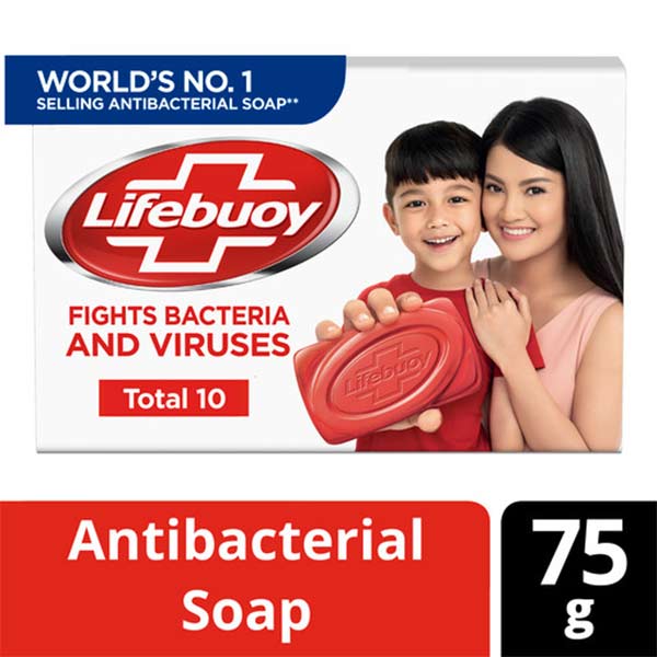 Lifebuoy Antibac Soap Total10 75g/144
