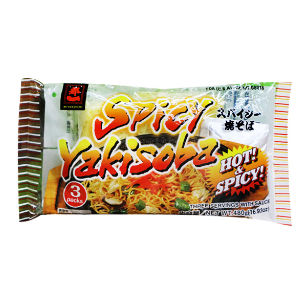 Miyakoichi Spicy Yakisoba 480g