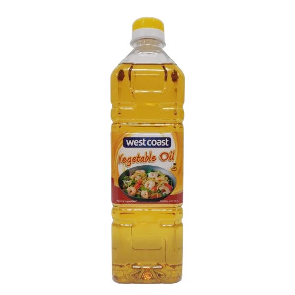 West Coast Vegetable Oil Pet 12'S X 1 Liter