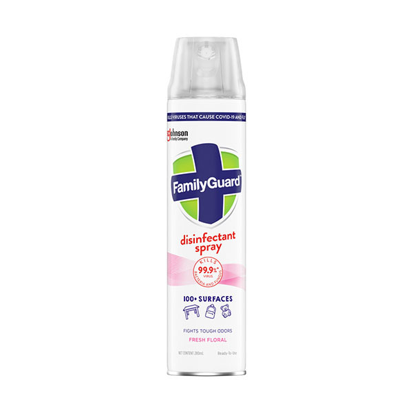 Familyguard Disinfectant Spray Fresh Floral 280Ml Familyguard Disinfectant Spray Fresh Floral 280ml