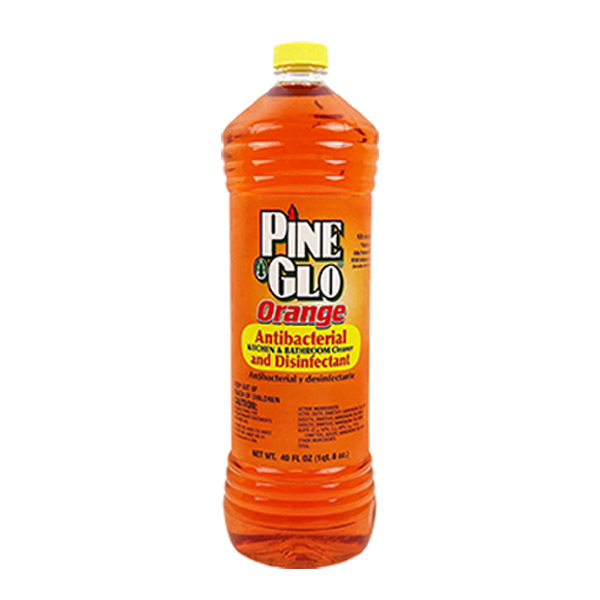 Pine Glo Cleaner Disinfectant 40oz Orange Antibacterial