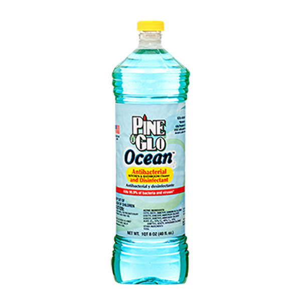 Pine Glo Cleaner Disinfectant 40oz Ocean Antibacterial Pine Glo Cleaner Disinfectant 40oz Ocean Antibacterial