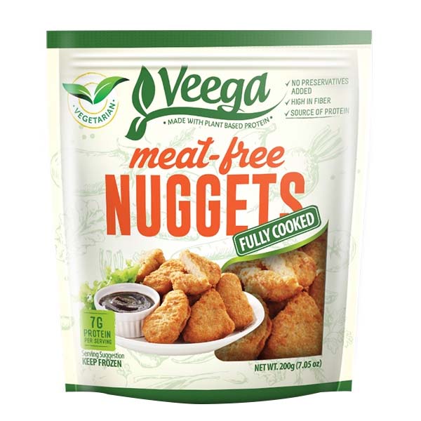 Veega Meat-Free Nuggets 200g
