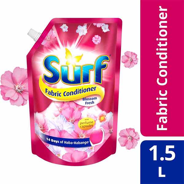 Surf Fabric Conditioner Blossom Fresh 1.5L Pouch