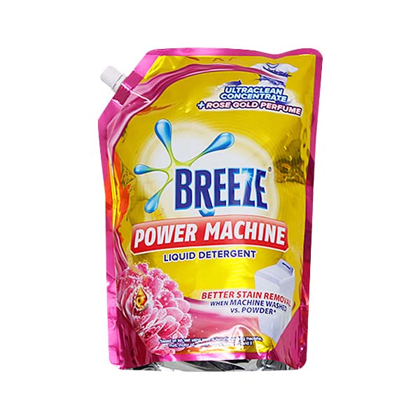Breeze Rose Gold Power Machine Liquid Pou 4x2.4L