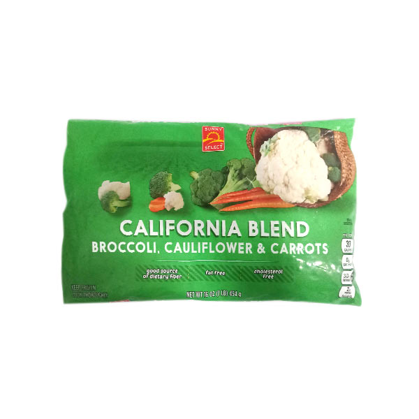 Sunny Select California Blend Vegetables Net Wt. 16 Oz