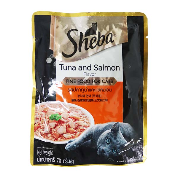 Sheba Pouch Tuna & Salmon 70g