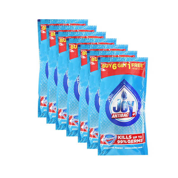 Buy 6 Get 1 Free Joy Dishwashing Liquid 36ml × 20 Antibac Safeguard