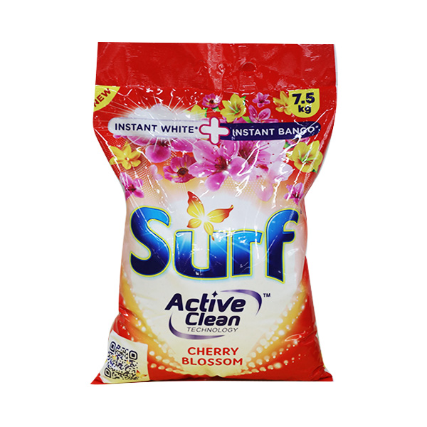 Surf Powder Active Clean Cherry Blossom 7.5kg