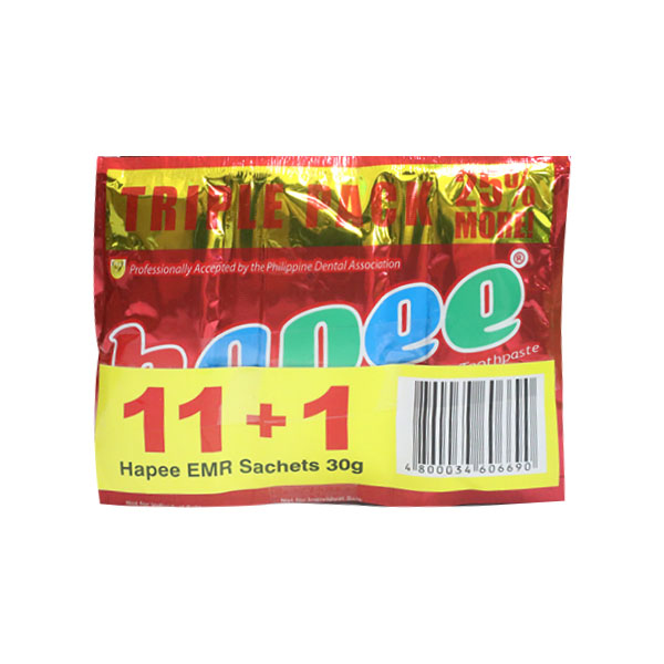 Hapee Tween Sachet 11+1 30g