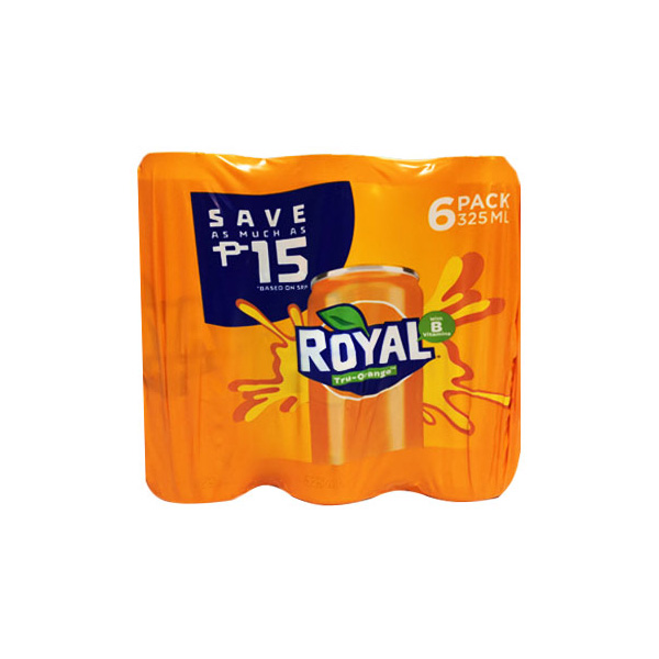 Royal Tru Orange Can 325ml