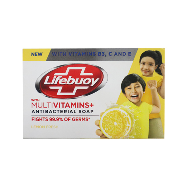 Lifebuoy Lemon Fresh With Multivitamins+ Antibacterial Soap 100g