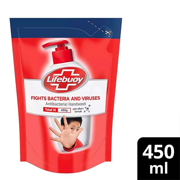 Lifebuoy Total 10 With Multivitamins+ Antibacterial Hand Wash 400g
