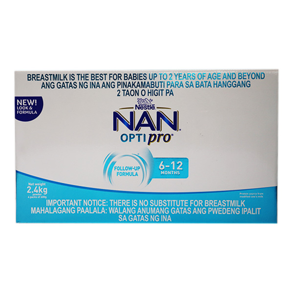 Nestle Nan Opti Pro For 6-12 Months 2.4kg