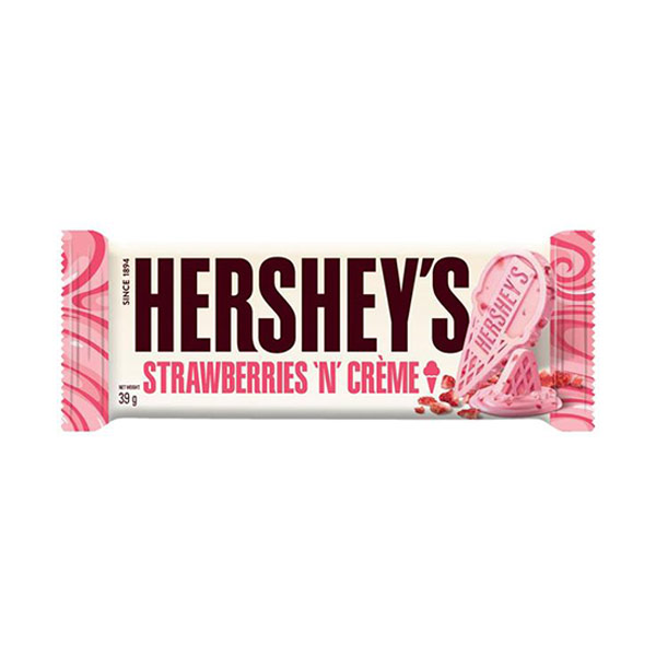 Hershey's Ice Cream Shoppe Strawberries And Crème 39g