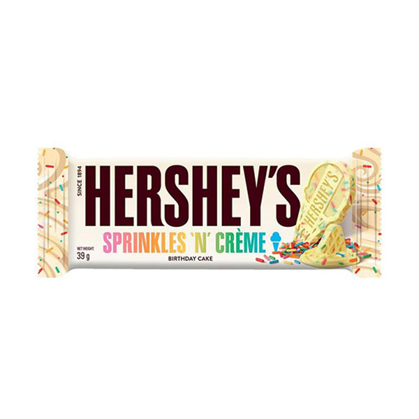 Hershey's Ice Cream Shoppe Sprinkles And Cr?me 39g Hershey's Ice Cream Shoppe Sprinkles And Crème 39g
