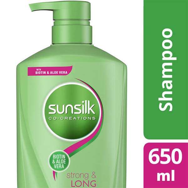 Sunsilk Strong & Long Shampoo 650ml Sunsilk Strong & Long Shampoo 650ml
