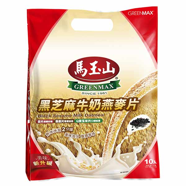 Greenmax Black Sesame Milk Oatmeal