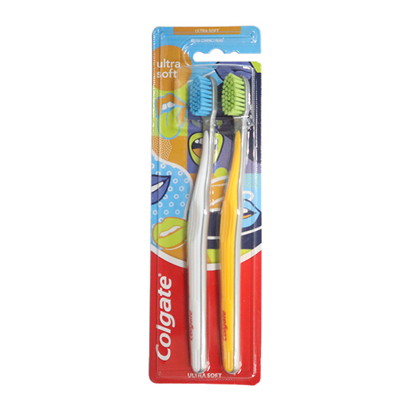 Colgate Toothbrush Ultra Soft Twinpack/36