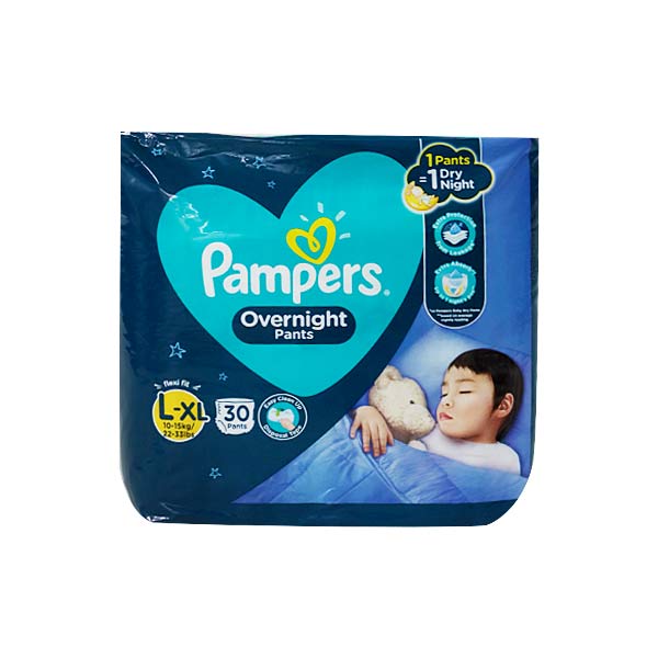 Pampers Overnight Pants Value L30x4s