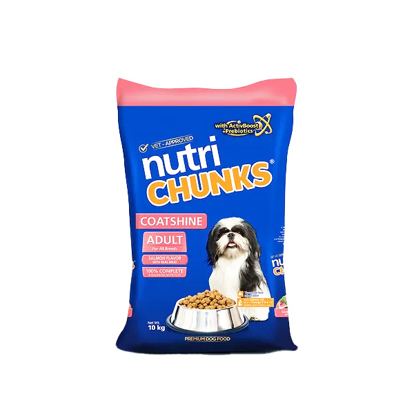 Nutri Chunks Coatshine Adult Salmon 10kg