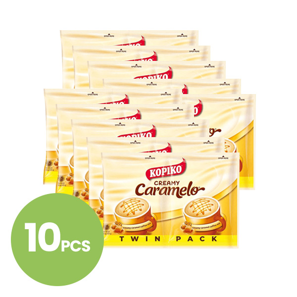 Kopiko Creamy Caramelo Twin Pack 50g 10pcs