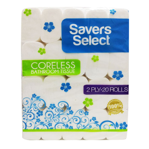 Savers Select Coreless Bathroom Tissue 2