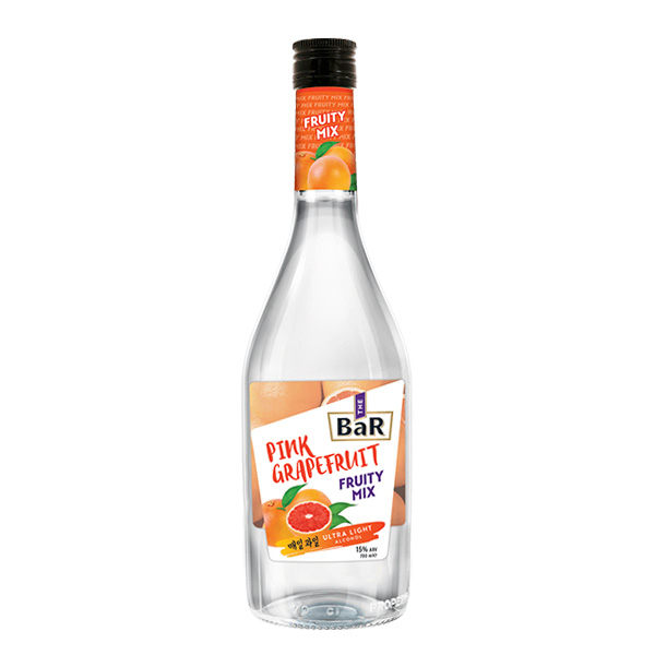 The Bar Fruity Mix Pink Grapefruit 700ml/ 12