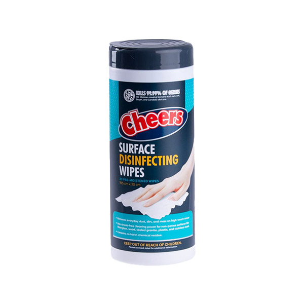 Cheers Surface Disinfecting Wipes