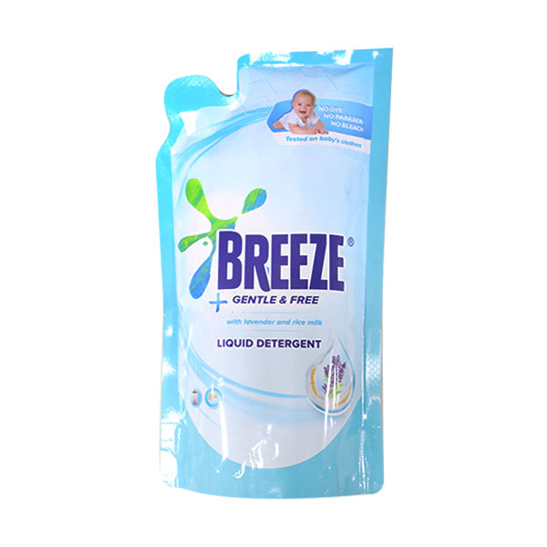 Breeze Liquid Detergent Gentle And Free 650ml