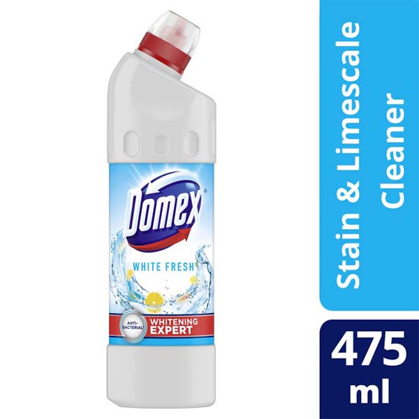 Domex Stain and Limescale Cleaner White Fresh 475ml