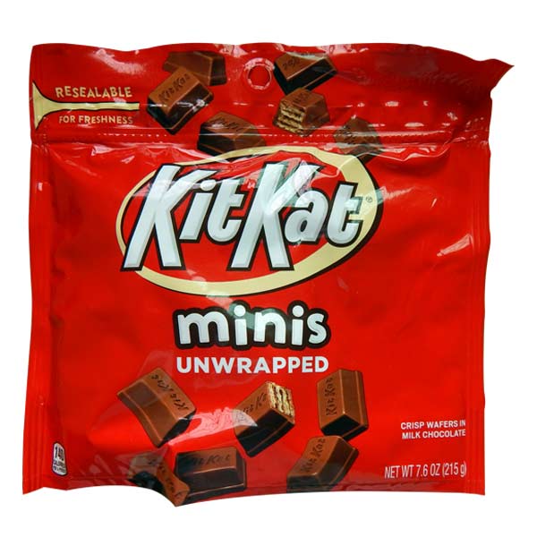 Kit Kat Minis Unwrapped