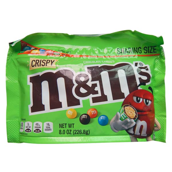 M&M's Crispy Chocolate Sharing Size 8oz