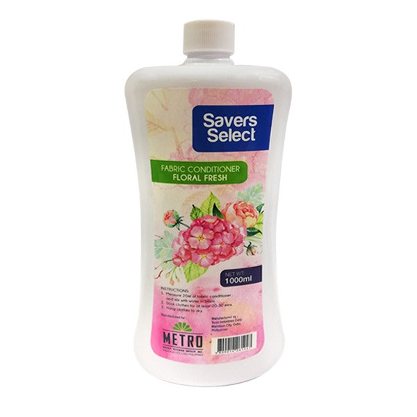 Savers Select Fabcon Floral Pink 1 Liter