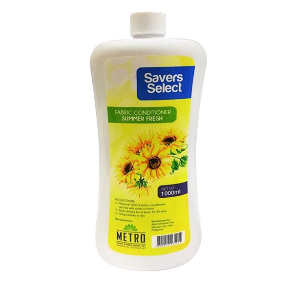 Savers Select Fabcon Summer Yellow 1 Liter