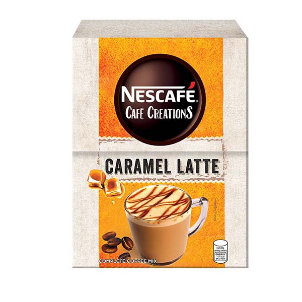 Nescafe Cafe Creations Caramel Latte 10 Sachets x 33g