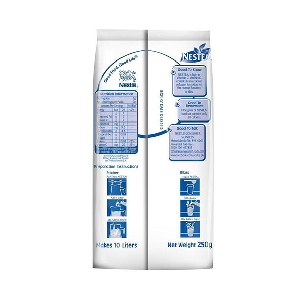 Alternative view of Nestea Iced Tea Lemon 250g