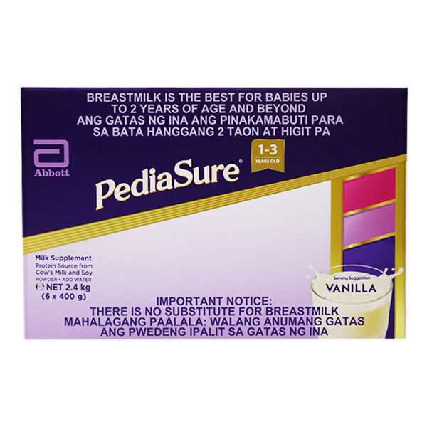 Abbott Pedia Sure Vanilla For 1–3 Years Old 2.4kg