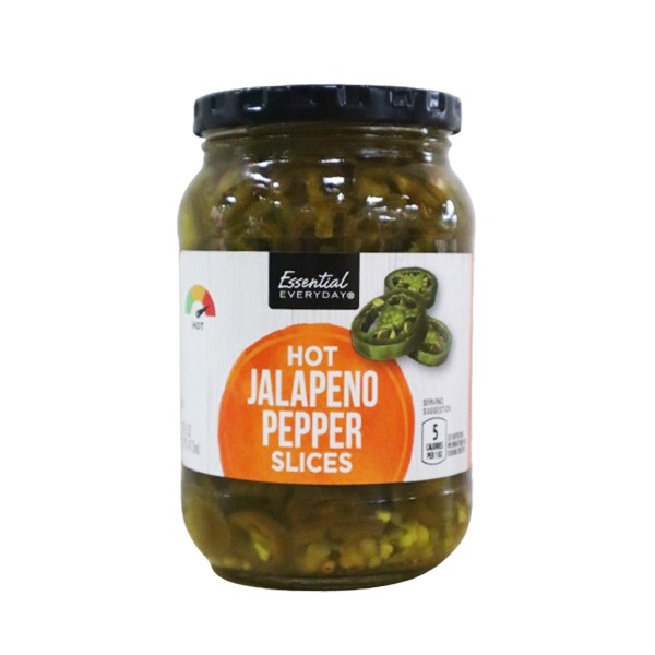 Essential Everyday Pepper Jalapeño Slice 16oz