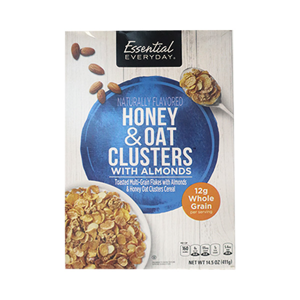Essevrydy Honey & Oat Clusters with Almond 14.5oz
