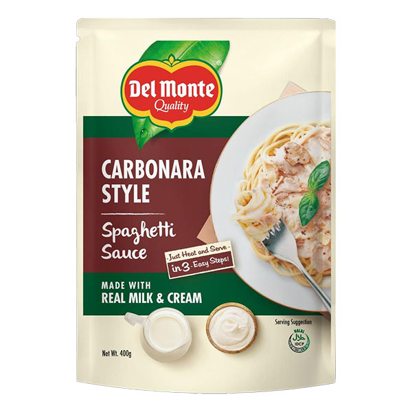 Del Monte Carbonara Spaghetti Sauce 400g