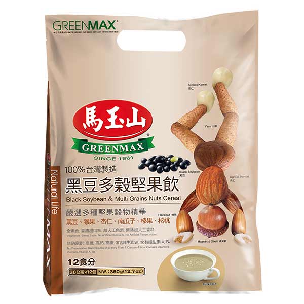 Greenmax Black Soybean Multi Grain Nuts Cereals 30g