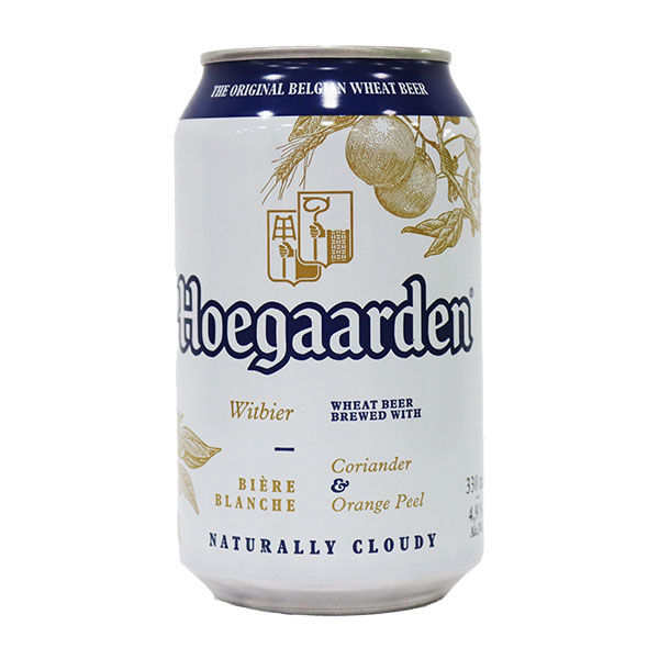 Hoegaarden White Can Beer 330ml