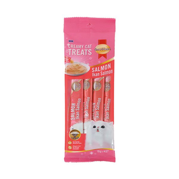 Smart Heart Creamy Treats Salmon 60gx24