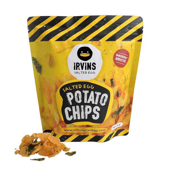 IRVINS Salted Egg Potato Chips 105g