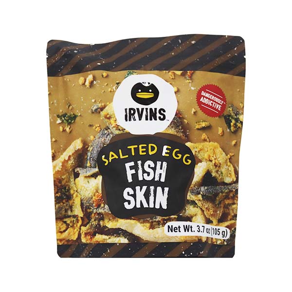 Irvins Salted Egg Fish Skin 105g
