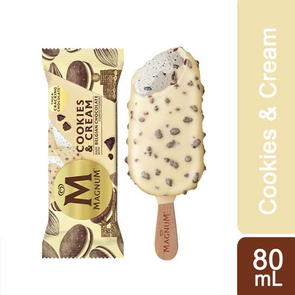 Magnum Cookies & Cream Ice Cream Stick 80mL